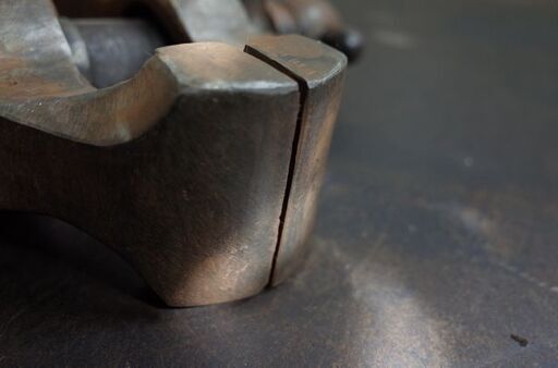 希少 縦万力 バイス アンビル 鍛冶 板金 アンティーク レトロ