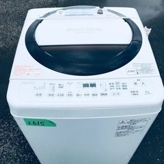 ✨2016年製✨2615番 東芝✨電気洗濯機✨AW-6D3M‼️