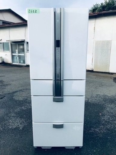2622番 SHARP✨ノンフロン冷凍冷蔵庫✨SJ-KF50R-W‼️