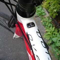 ロードバイク　prec 
フレームトップチューブ420