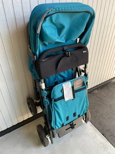 美品】エアバギーココダブル 極美品】エアバギー ココ ダブル 2人乗り