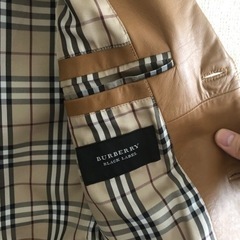 Burberry レザージャケット