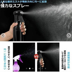 高機能スプレーボトル　白　極細霧　100本セット