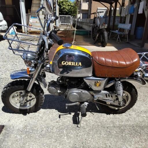 ホンダ　GORILLA　メッキゴリラ　75cc ボアアップ ホンダ GORILLA メッキゴリラ 75cc ボアアップ