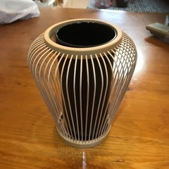 竹工芸花瓶