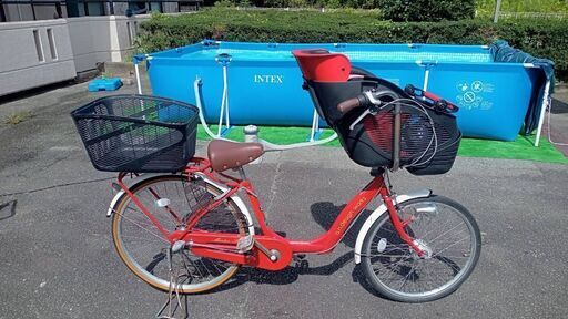 【取引中】自転車 ２６インチ 子供乗せ チャイルドシート