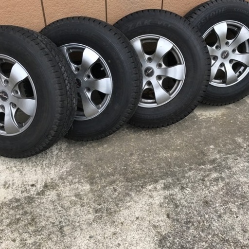 再入荷 MS-915☆195/80R15 DUNLOP スタッドレス アルミセット☆ | www