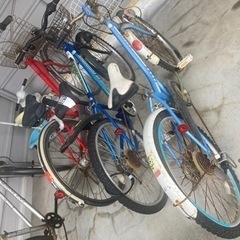 自転車3台まとめていかがですか？全て変速ギア付