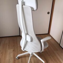 イケア オフィス 椅子 デスク チェア　ホワイト