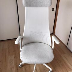 イケア オフィス 椅子 デスク チェア　ホワイト