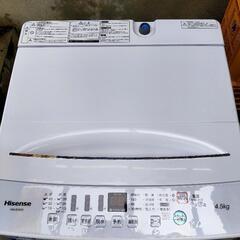 【2019年製4.5kg】Hisense 全自動電気洗濯機