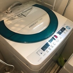 2000円お支払いします　SHARP 洗濯機　7キロ　ジャンク　...