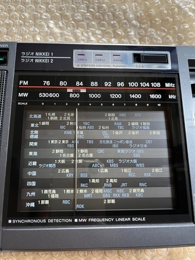SONY ソニー ポータブルラジオ ICF-EX5MK2