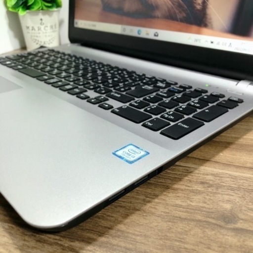 HDD新しめi3第7世代♪薄くてかっこいいVAIO