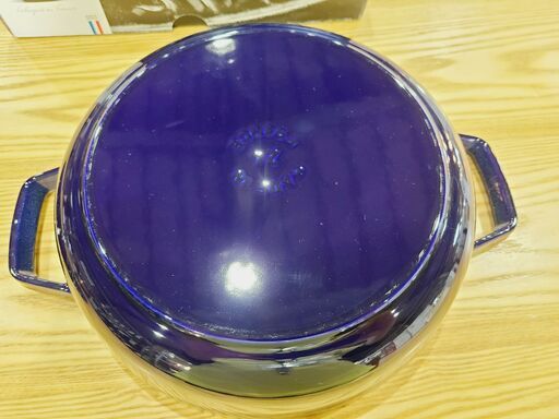 【愛品館 市原店】staub ストウブ ブレイザー ソテーパン グランブルー 24cm 愛品館 市原店】staub ストウブ ブレイザー ソテーパン グランブルー 24cm