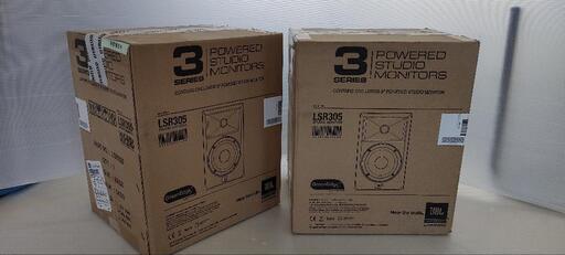 スタジオモニター　JBL LSR305 ペア