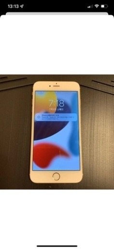 iPhone 6s Plus Gold 64 GB SIMフリーモデル