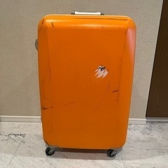 スーツケース ハードケース オレンジ