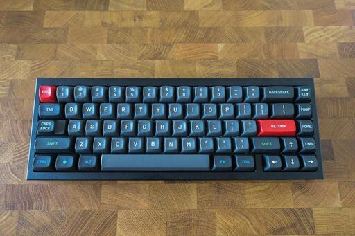 周辺機器 Qwertykeys QK65 R2 BlackChroma Bluetooth