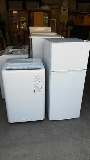 セット682⭐配送と設置は無料サービス⭐2020年製セット⭐ハイアール冷蔵庫130L＋パナソニック洗濯機5kg