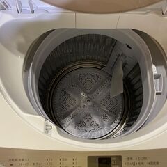 愛品館市原店】SHARP 2017年製 7.0Kg洗濯機 ES-KS70S-N 【
