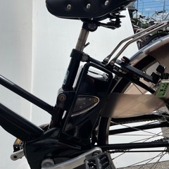電動アシスト自転車（27インチ）パナソニック 電動/黒 中古品