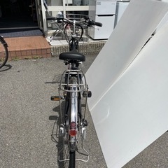 電動アシスト自転車（27インチ）パナソニック 電動/黒 中古品