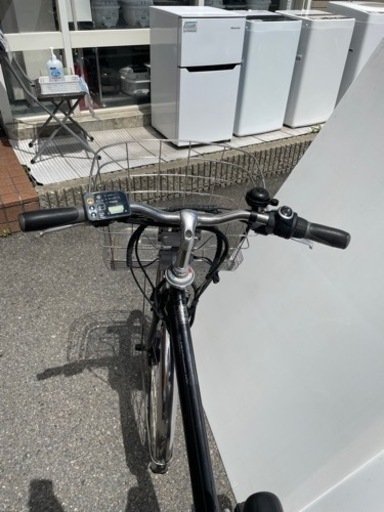 電動アシスト自転車(27インチ)パナソニック 電動/黒 中古品