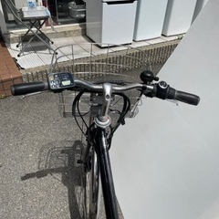 電動アシスト自転車（27インチ）パナソニック 電動/黒 中古品