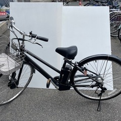 電動アシスト自転車（27インチ）ブリジストン　電動/黒　　中古品