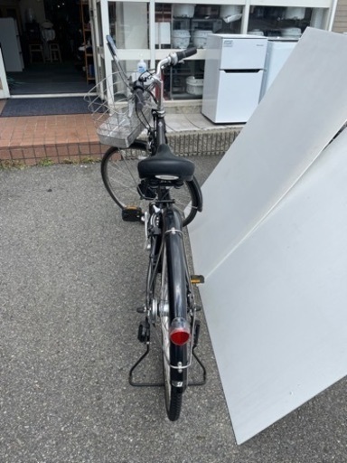 電動アシスト自転車（27インチ）ブリジストン　電動/黒　　中古品