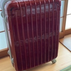 ［取引完了］旅行用　ACTUS　スーツケース キャリーバッグ 赤