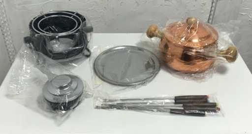 兼芝　フォンデュ鍋　セット