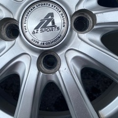 軽自動車 バリ山スタッドレスタイヤ！アルミホイール！タイヤで専門店