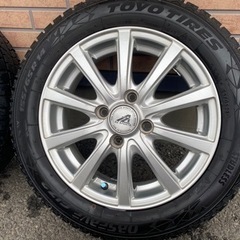 軽自動車 バリ山スタッドレスタイヤ！アルミホイール！タイヤで専門店