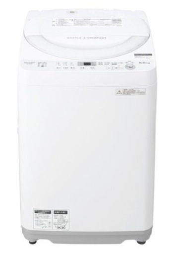 シャープ SHARP 全自動洗濯機　6kg  2018年