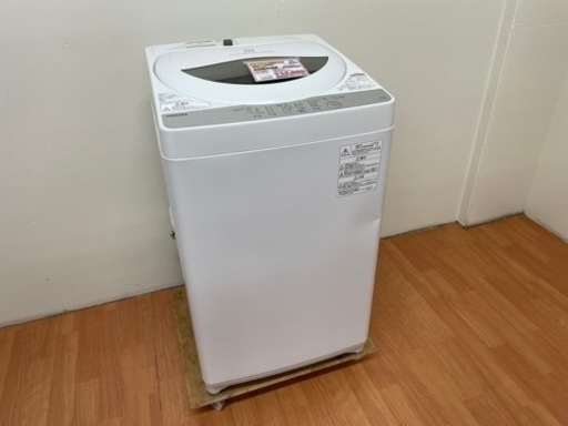 東芝 全自動洗濯機 5.0kg AW-5G6 I04-14
