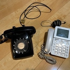 【決まりました】電話機　黒電話　パナソニック