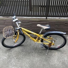 LOUIS GARNEAU 22インチ 黄色自転車