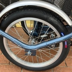 10/5 値下げ⭐️極美品⭐️カイホウジャパン 20/16インチ 電動アシスト付き三輪車 リチウムイオンバッテリー5.8Ah 変速ギア LEDオートライト KAIHOU