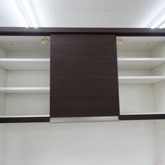 ニトリ レンジボード 幅120cm エナメル天板 ダークブラウン 食器棚 キッチン収納 NITORI 札幌 西岡店 - 家具