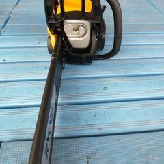 RYOBI　エンジンチェーンソー　ESK-3835/2サイクル・エンジン始動確認済み・カバー割れ有・中古現状本体のみ