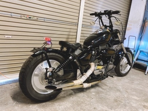 ホンダ マグナ250 配送可能 支払いは現金or振り込みも可能 黒 チョッパー