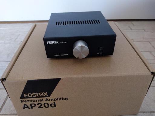 《ヤフオク出品中！現在¥9,000》【新品同様】FOSTEX フォステクス デジタルアンプ AP20d(20W+20W)  ¥19,000