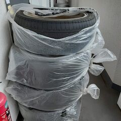 中古 タイヤ・ホイール4本セット アネーロコラソン ホイール と デュラ 