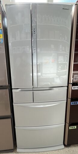 Panasonic/パナソニック 6ドア冷蔵庫 451L 自動製氷機能つき NR-FV45V5-H 2019年製 【ユーズドユーズ名古屋天白店】J2079