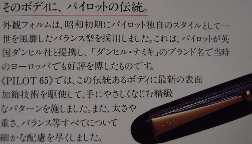 限定生産品PILOT65万年筆+WATERMA万年筆