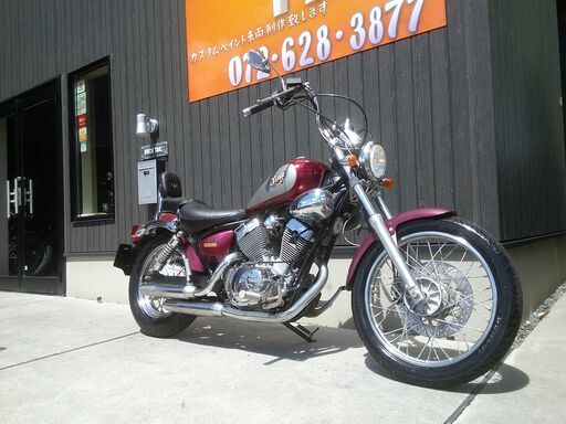 ★２５万円！ビラーゴ２５０　ヤマハ　実働車★３DM　ビラーゴ　アメリカン　赤 ☆25万円！ビラーゴ250 ヤマハ 実働車☆3DM ビラーゴ アメリカン