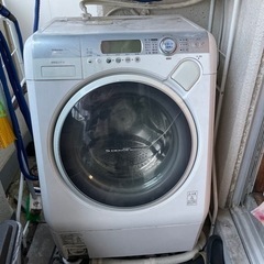 東芝　9kgドラム式乾燥機付洗濯機　2006年製　ジャンク扱いと...