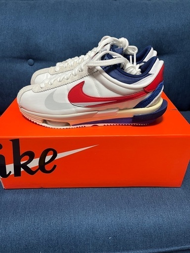 NIKE sacai Zoom Cortez 27.5cm 新品未使用